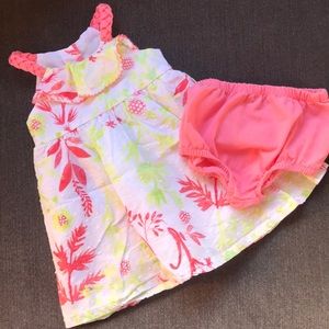 6-9 month Penelope Mack dress with bloomers
